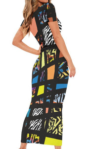Lola Short Sleeve Bodycon Dress