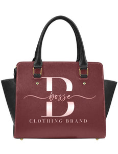 Bosse Signature Plum Shoulder Handbag