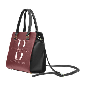 Bosse Signature Plum Shoulder Handbag