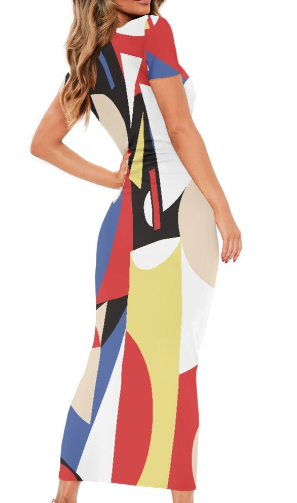 Ferrah Short Sleeve Bodycon Dress