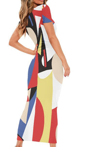 Ferrah Short Sleeve Bodycon Dress