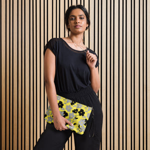 Bosse Yellow Floral Crossbody Bag