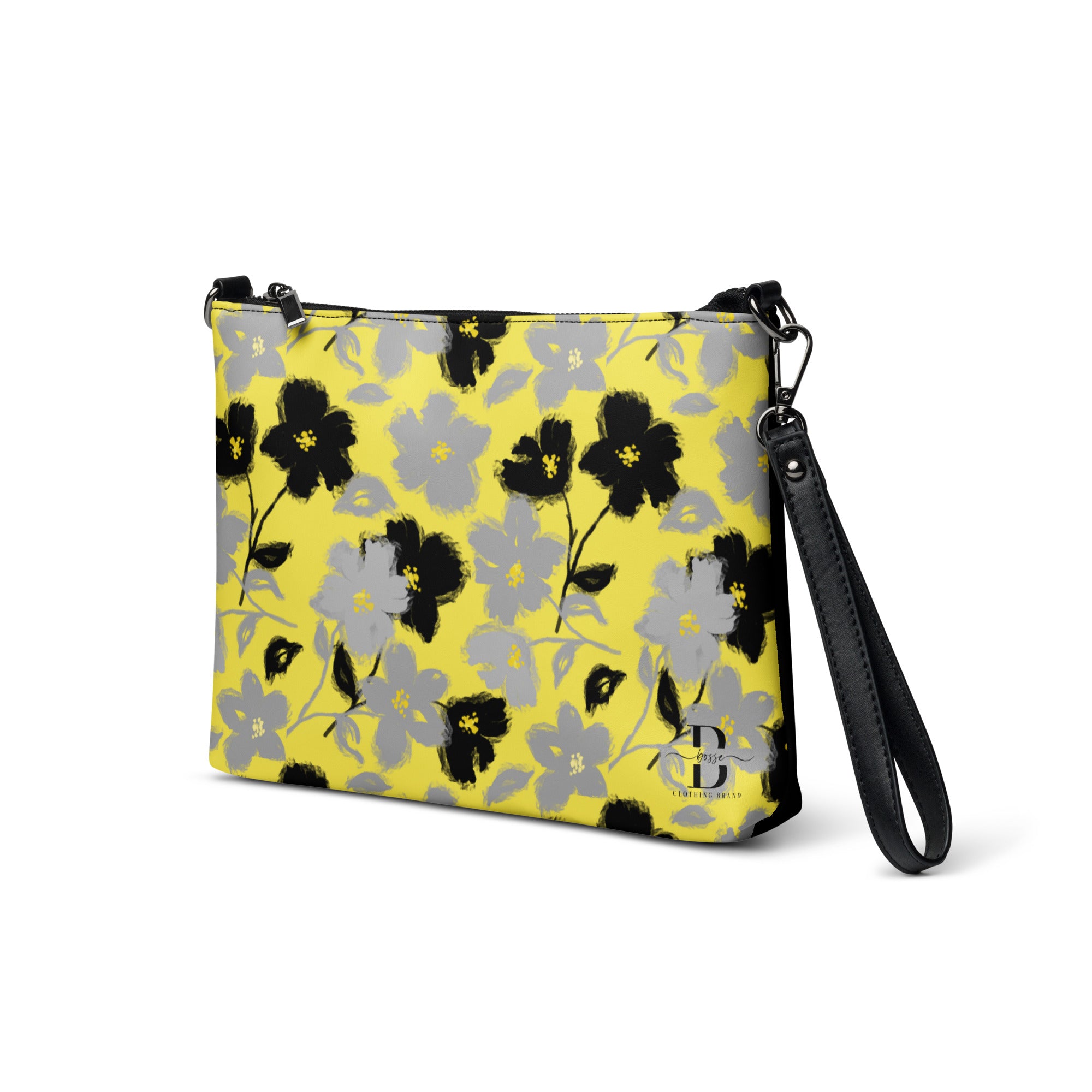 Bosse Yellow Floral Crossbody Bag