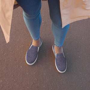 Bosse Blue Luxe Women’s Slip-on Canvas Shoes