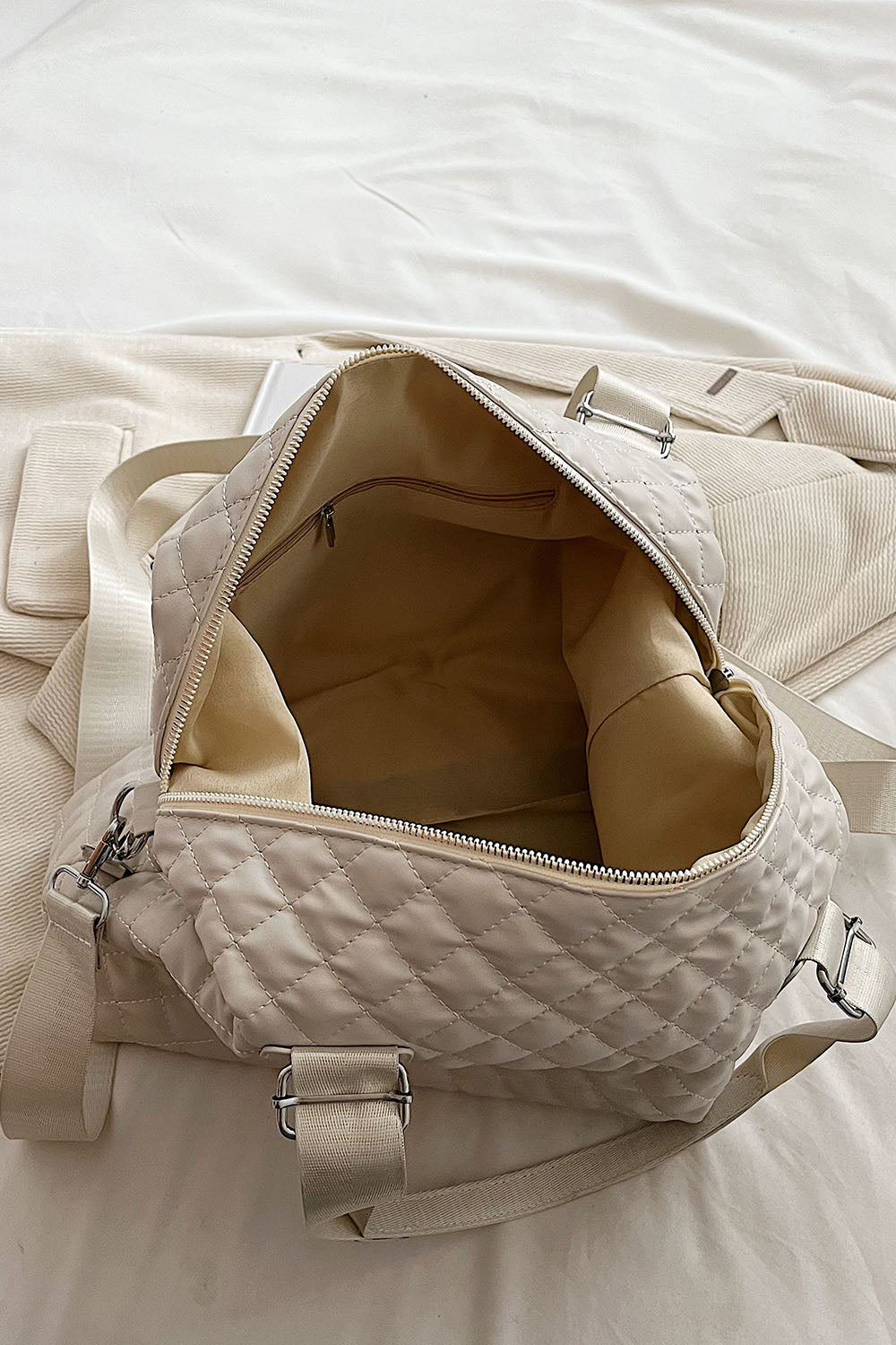 Ruby PU Leather Handbag