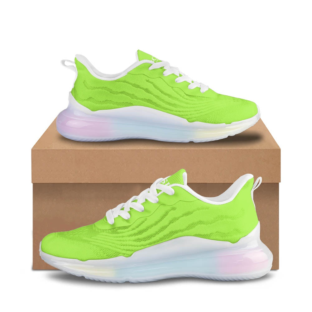Bosse Lime Rainbow Atmospheric Cushion Running Shoes