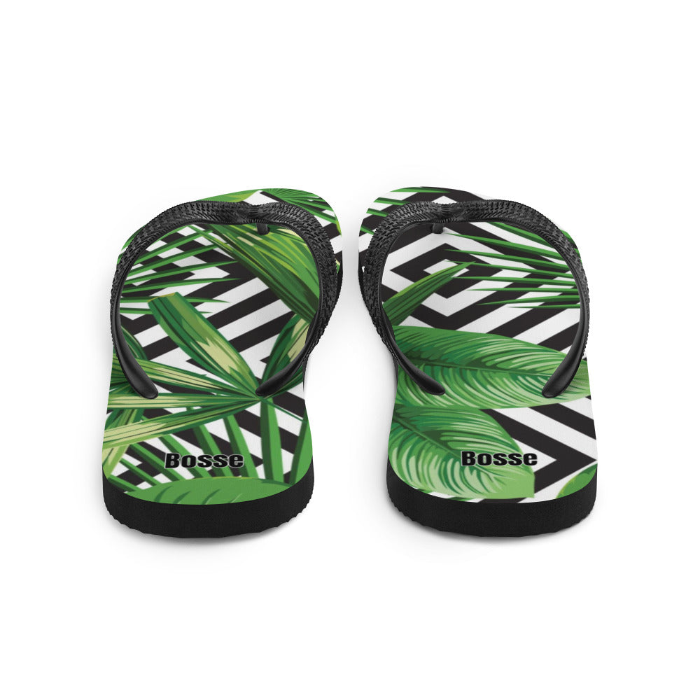 Bosse Jungle Print Fashion Flip-Flops